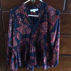 Loft bohemian style blouse